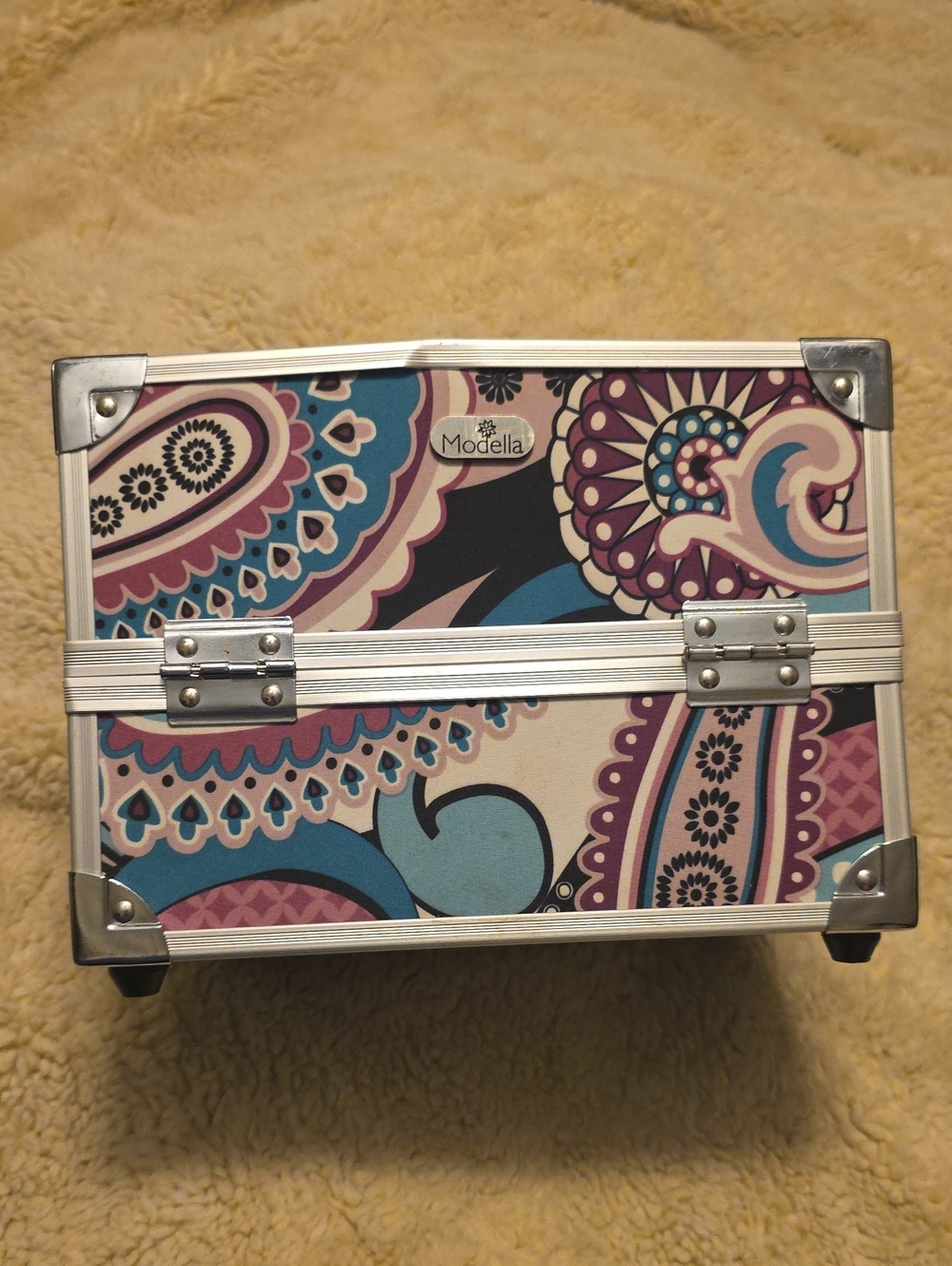 Modella Paisley Cosmetic Case